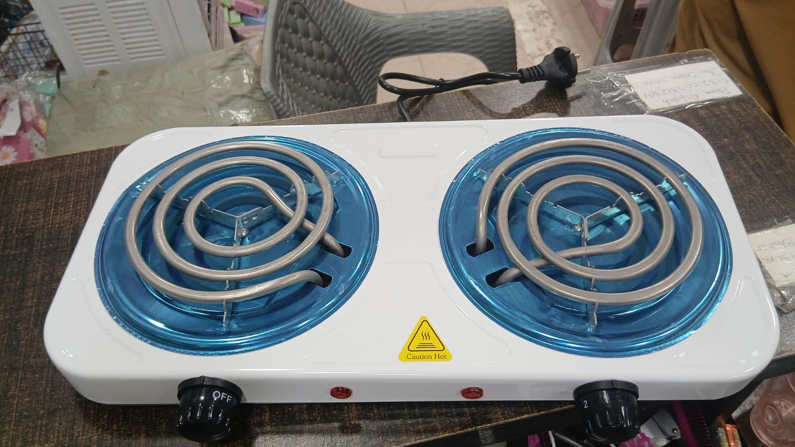 Electric Stove  & Hot Plate - Uniform Heating 2000W