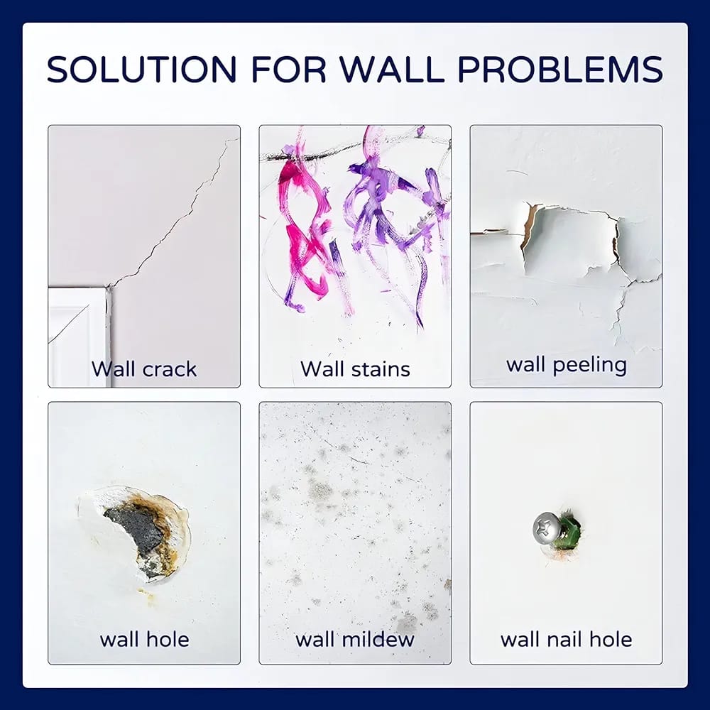 Wall Crack repair paste - Fix cracks in seconds