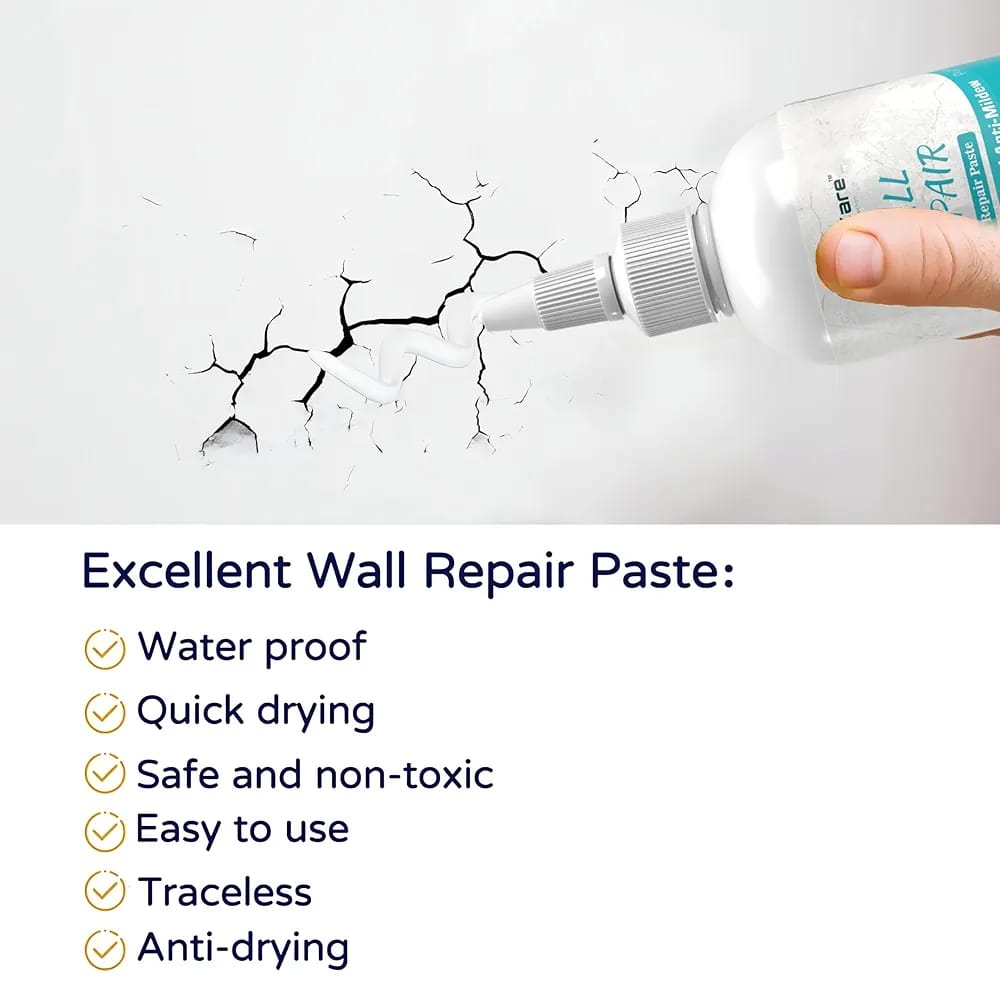 Wall Crack repair paste - Fix cracks in seconds