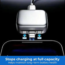 Smart Auto Stop Charging Adapter – Protect Your Phone & Battery Life!