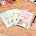 Set of 4 sank handwriting practice book